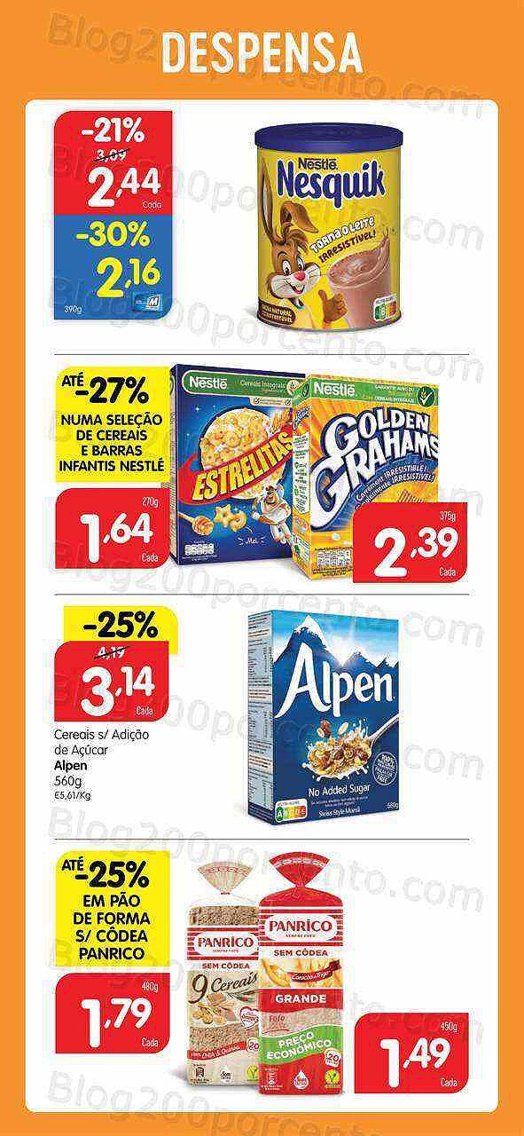 Antevisão Folheto MINIPREÇO Extra Promoções de 21 a 27 abril