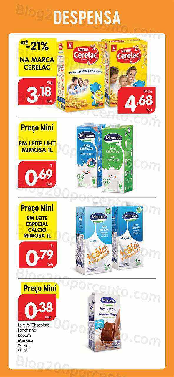 Antevisão Folheto MINIPREÇO Extra Promoções de 21 a 27 abril