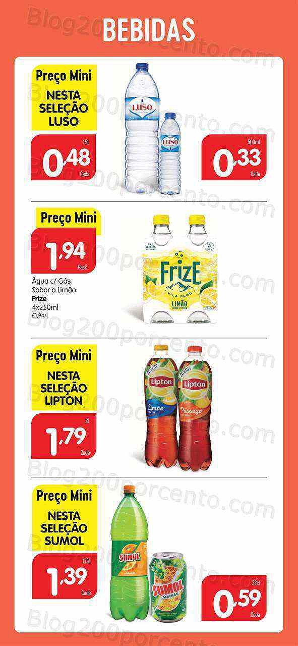 Antevisão Folheto MINIPREÇO Extra Promoções de 21 a 27 abril