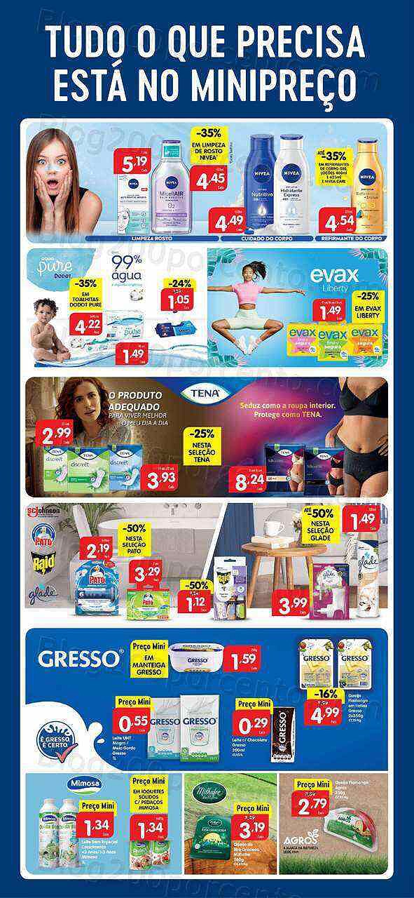 Antevisão Folheto MINIPREÇO Extra Promoções de 21 a 27 abril