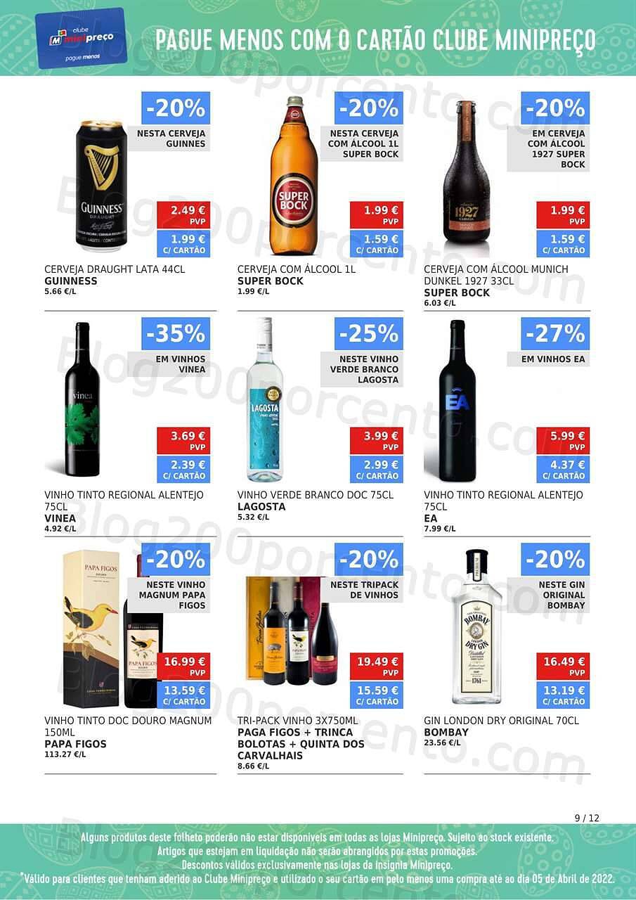 Antevisão Folheto Clube MINIPREÇO Promoções de 7 a 13 abril