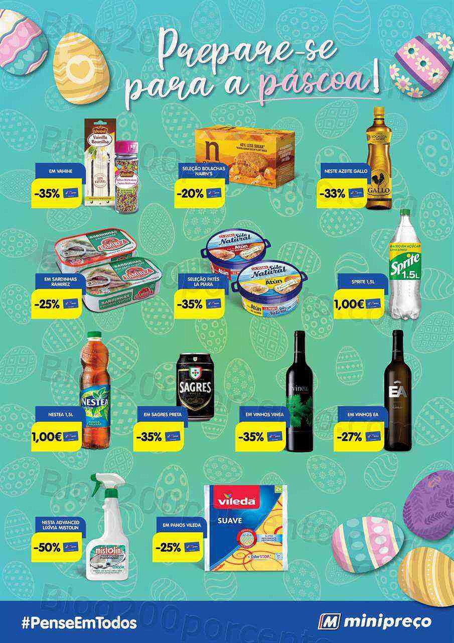 Antevisão Folheto Clube MINIPREÇO Promoções de 7 a 13 abril