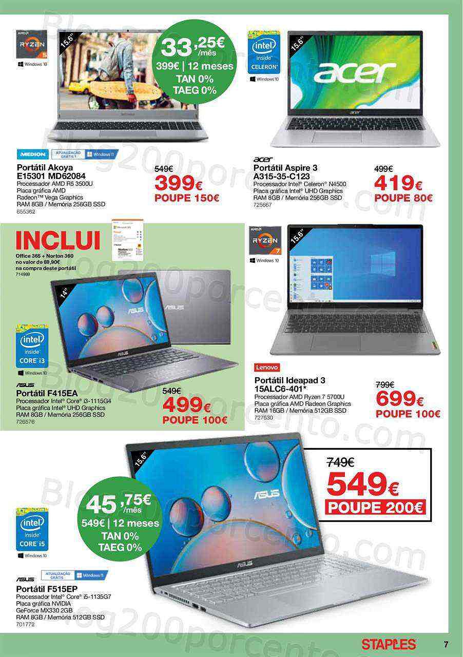 Antevisão Folheto STAPLES 11 abril