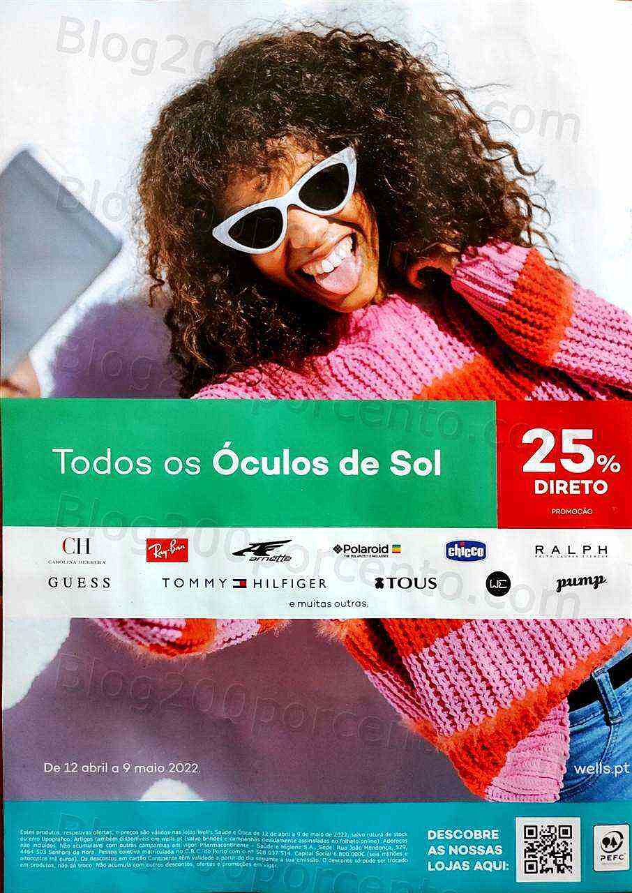 Antevisão Folheto WELLS Promoções de 12 abril a 9 maio