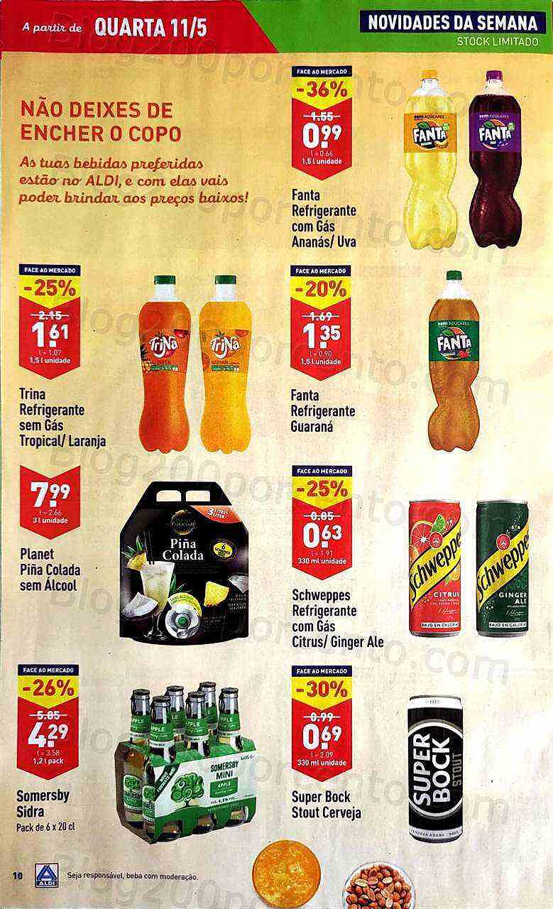 Antevisão Folheto ALDI Promoções de 11 a 17 maio