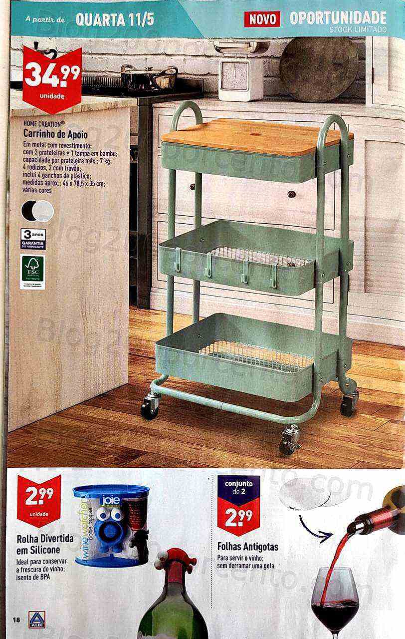 Antevisão Folheto ALDI Promoções de 11 a 17 maio