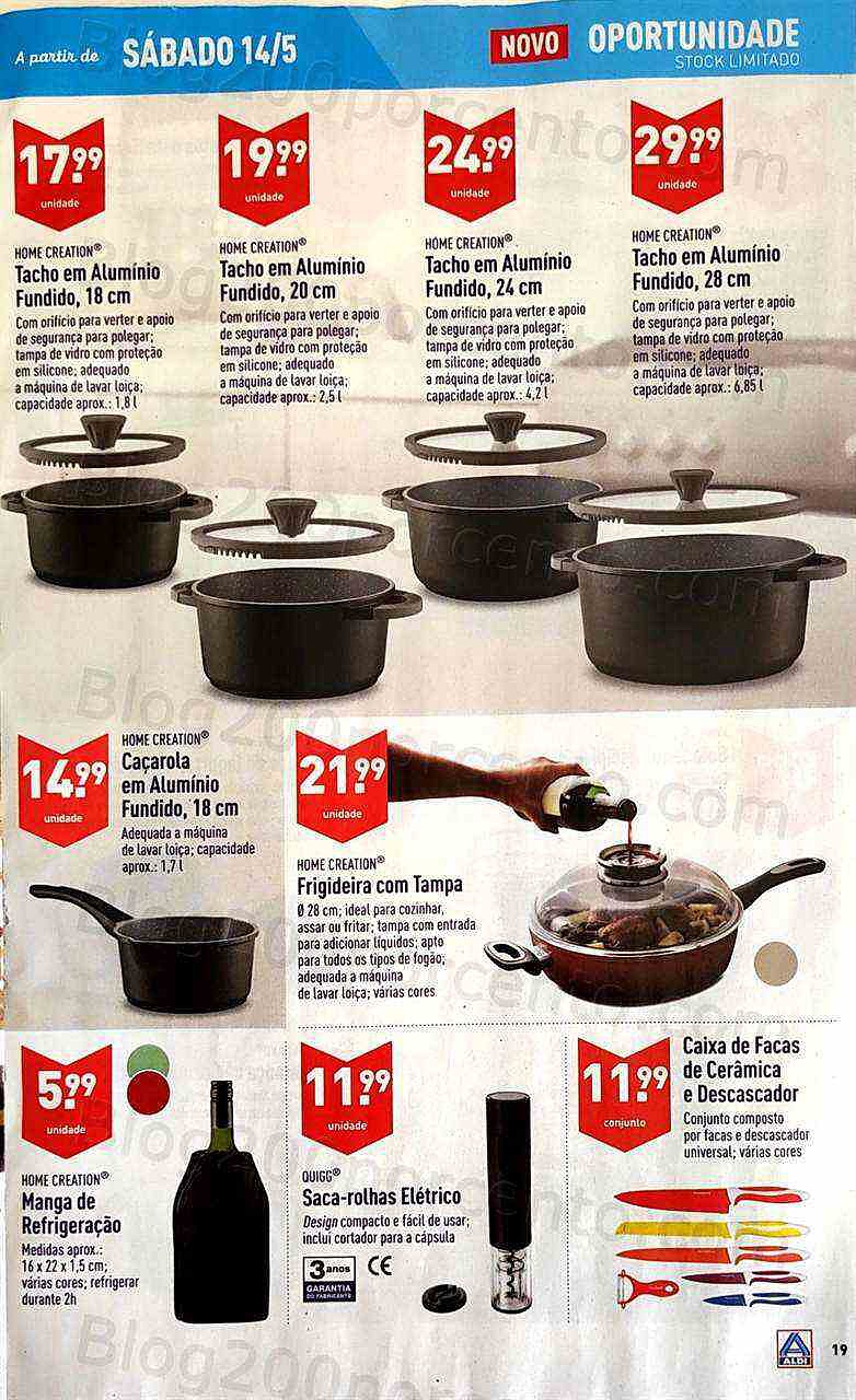 Antevisão Folheto ALDI Promoções de 11 a 17 maio