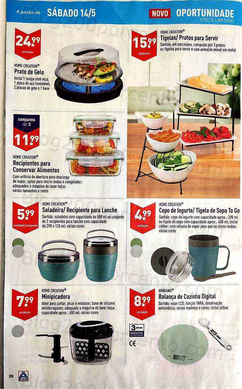 Antevisão Folheto ALDI Promoções de 11 a 17 maio