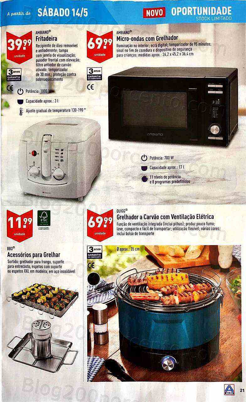 Antevisão Folheto ALDI Promoções de 11 a 17 maio