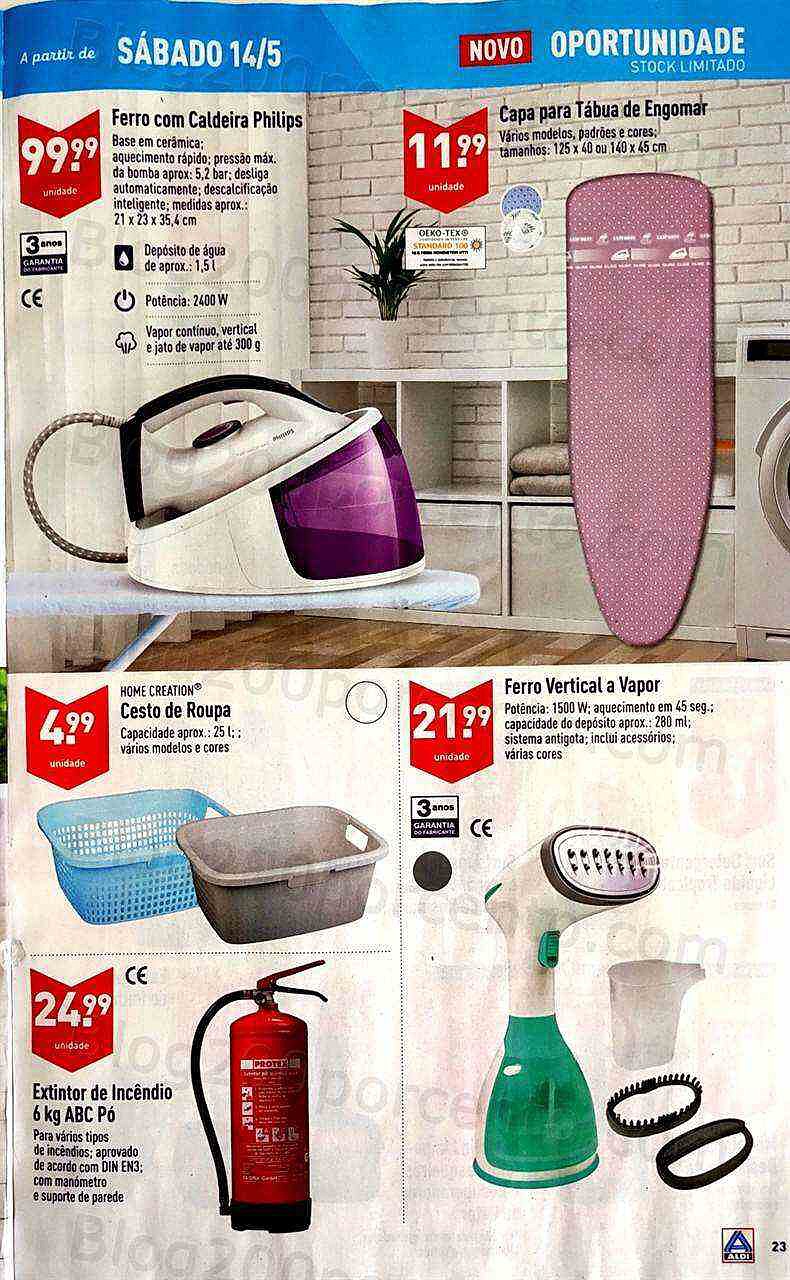 Antevisão Folheto ALDI Promoções de 11 a 17 maio