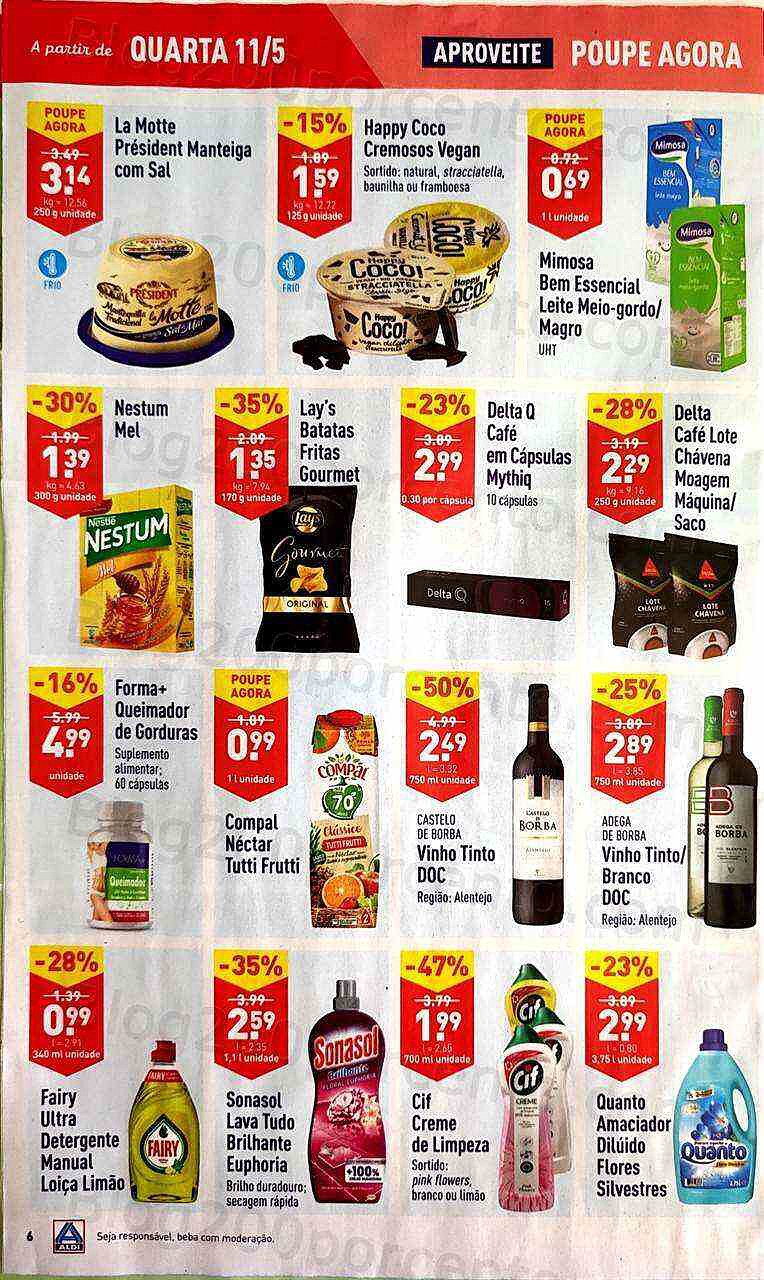 Antevisão Folheto ALDI Promoções de 11 a 17 maio