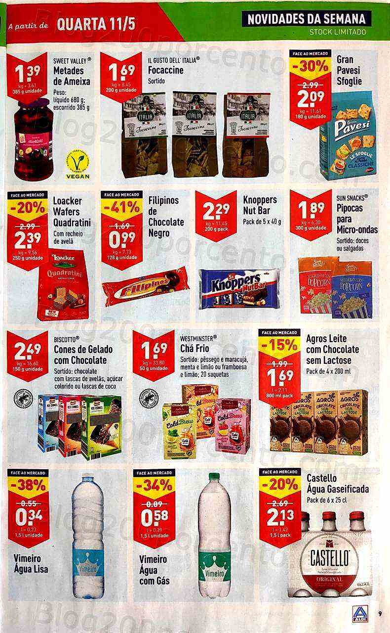 Antevisão Folheto ALDI Promoções de 11 a 17 maio
