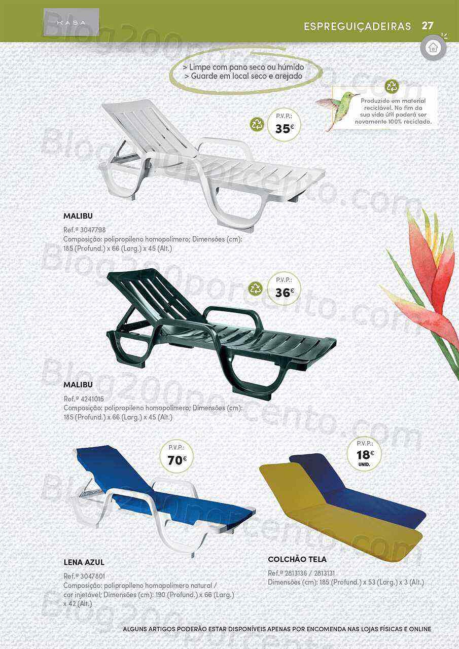 Antevisão Folheto CONTINENTE Catálogo Mobiliário de Verão 3 maio a 7 agosto