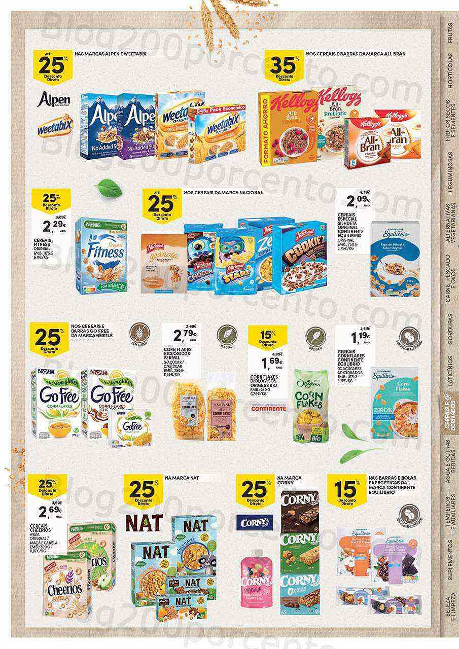 Antevisão Folheto CONTINENTE Feira da Vida Saudável Promoções de 3 a 15 maio