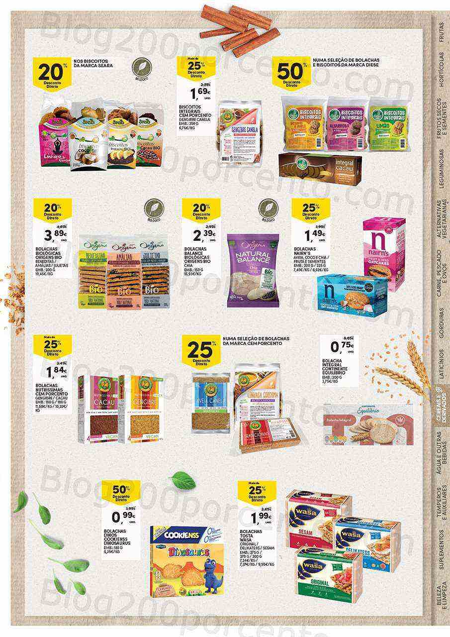 Antevisão Folheto CONTINENTE Feira da Vida Saudável Promoções de 3 a 15 maio