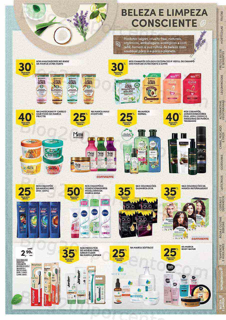 Antevisão Folheto CONTINENTE Feira da Vida Saudável Promoções de 3 a 15 maio