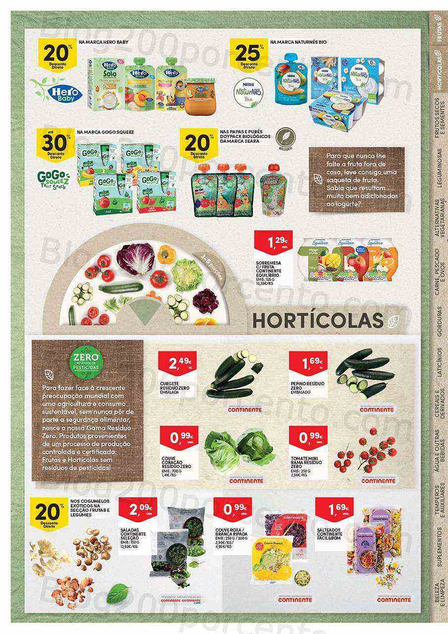 Antevisão Folheto CONTINENTE Feira da Vida Saudável Promoções de 3 a 15 maio