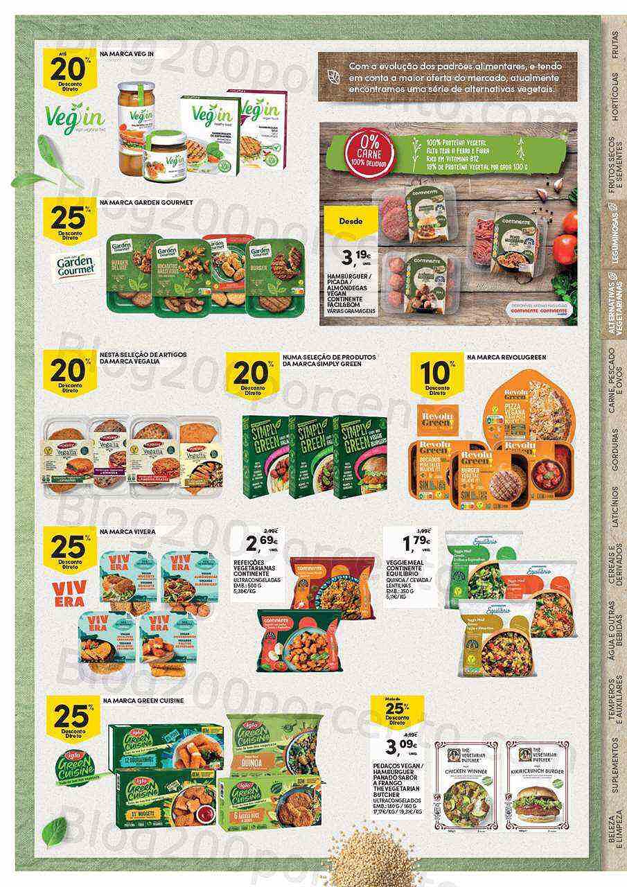 Antevisão Folheto CONTINENTE Feira da Vida Saudável Promoções de 3 a 15 maio