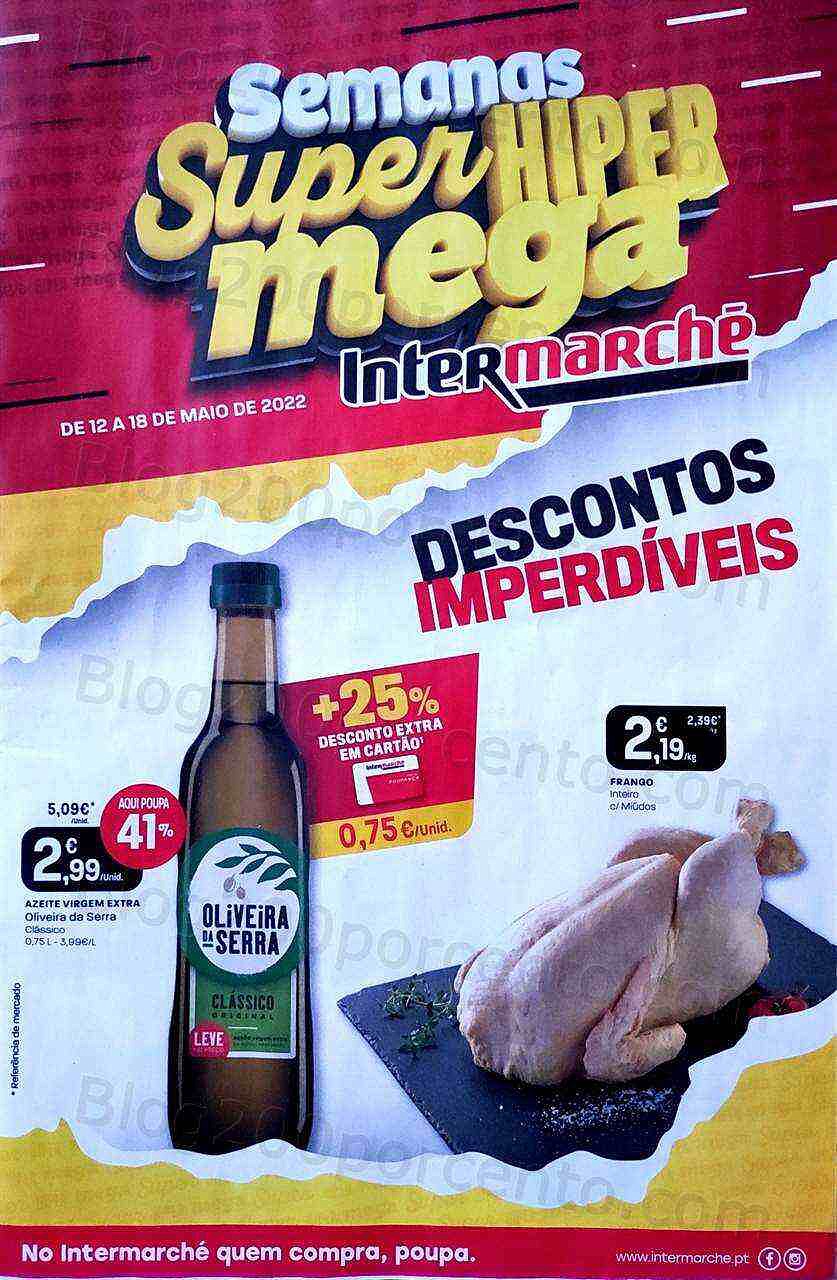 Antevisão Folheto INTERMARCHÉ Promoções de 12 a 18 maio