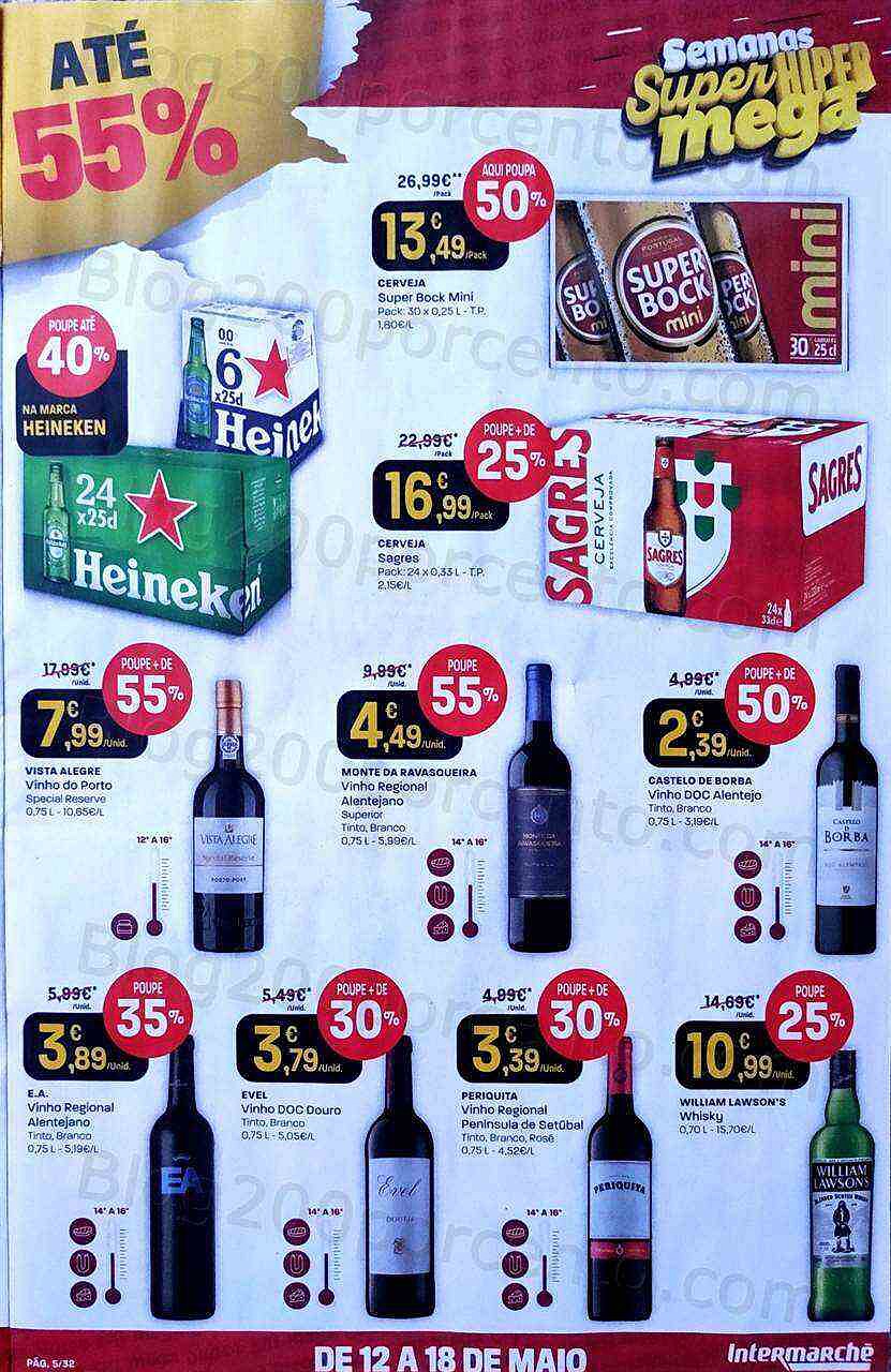 Antevisão Folheto INTERMARCHÉ Promoções de 12 a 18 maio