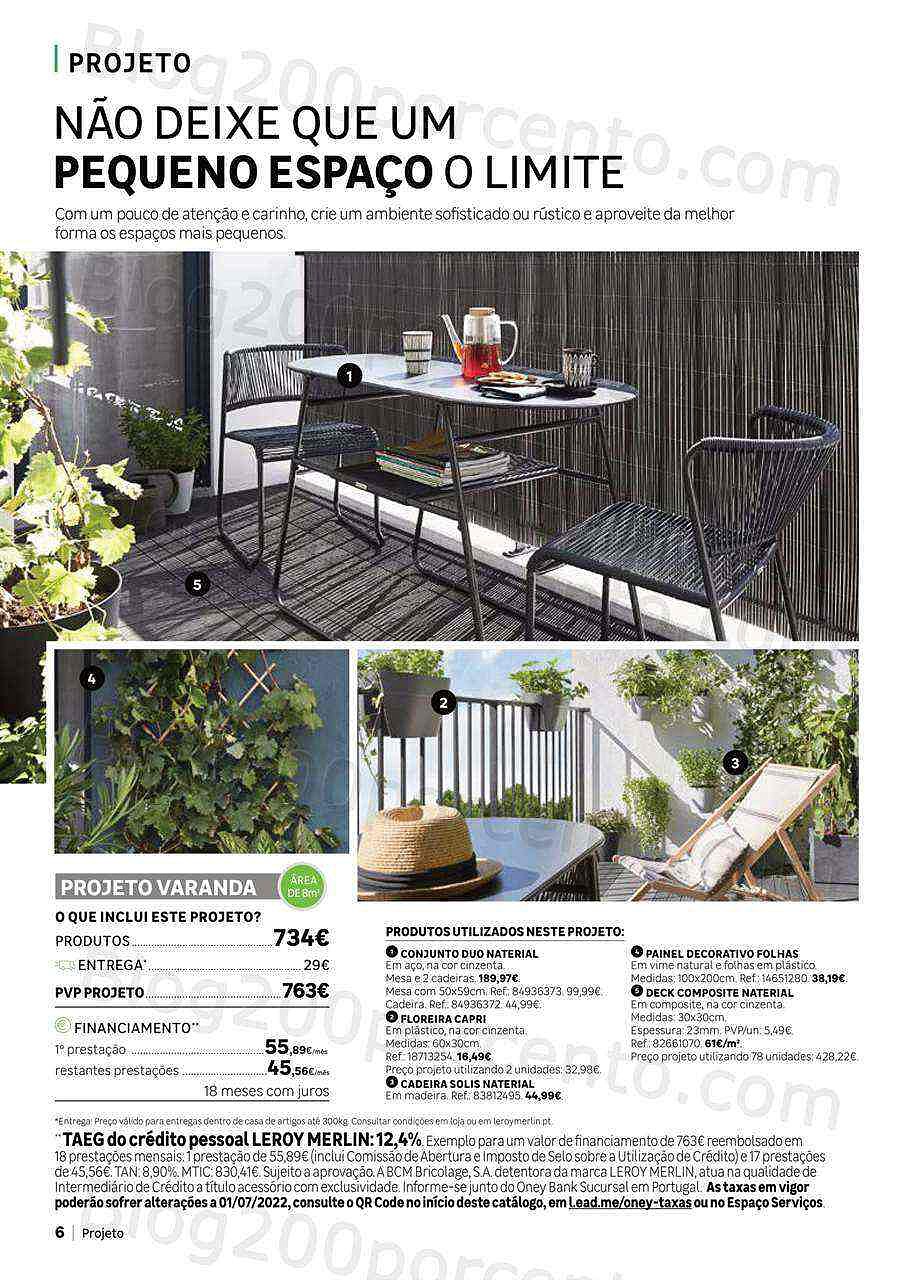 Antevisão Folheto LEROY MERLIN Verão Promoções de 6 maio a 6 julho
