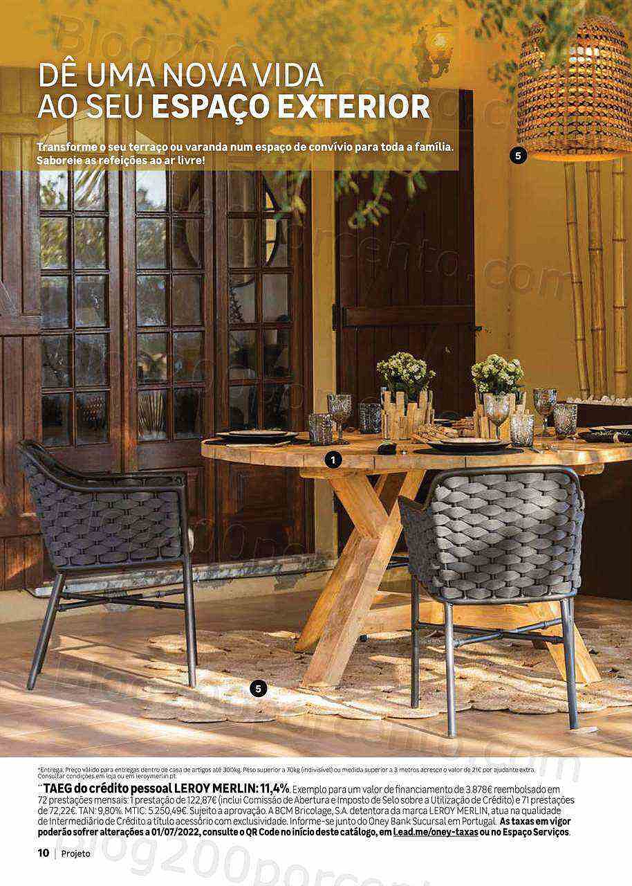 Antevisão Folheto LEROY MERLIN Verão Promoções de 6 maio a 6 julho