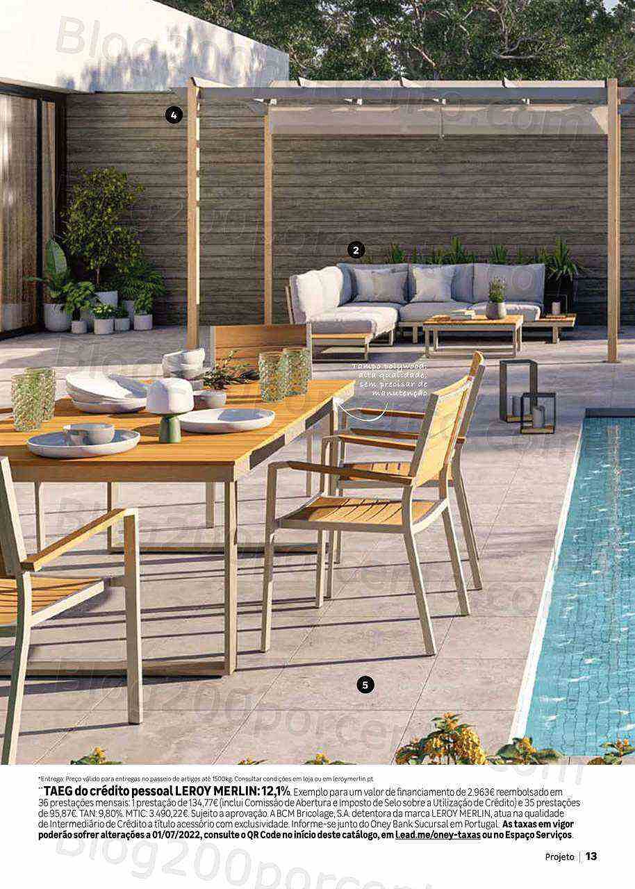 Antevisão Folheto LEROY MERLIN Verão Promoções de 6 maio a 6 julho