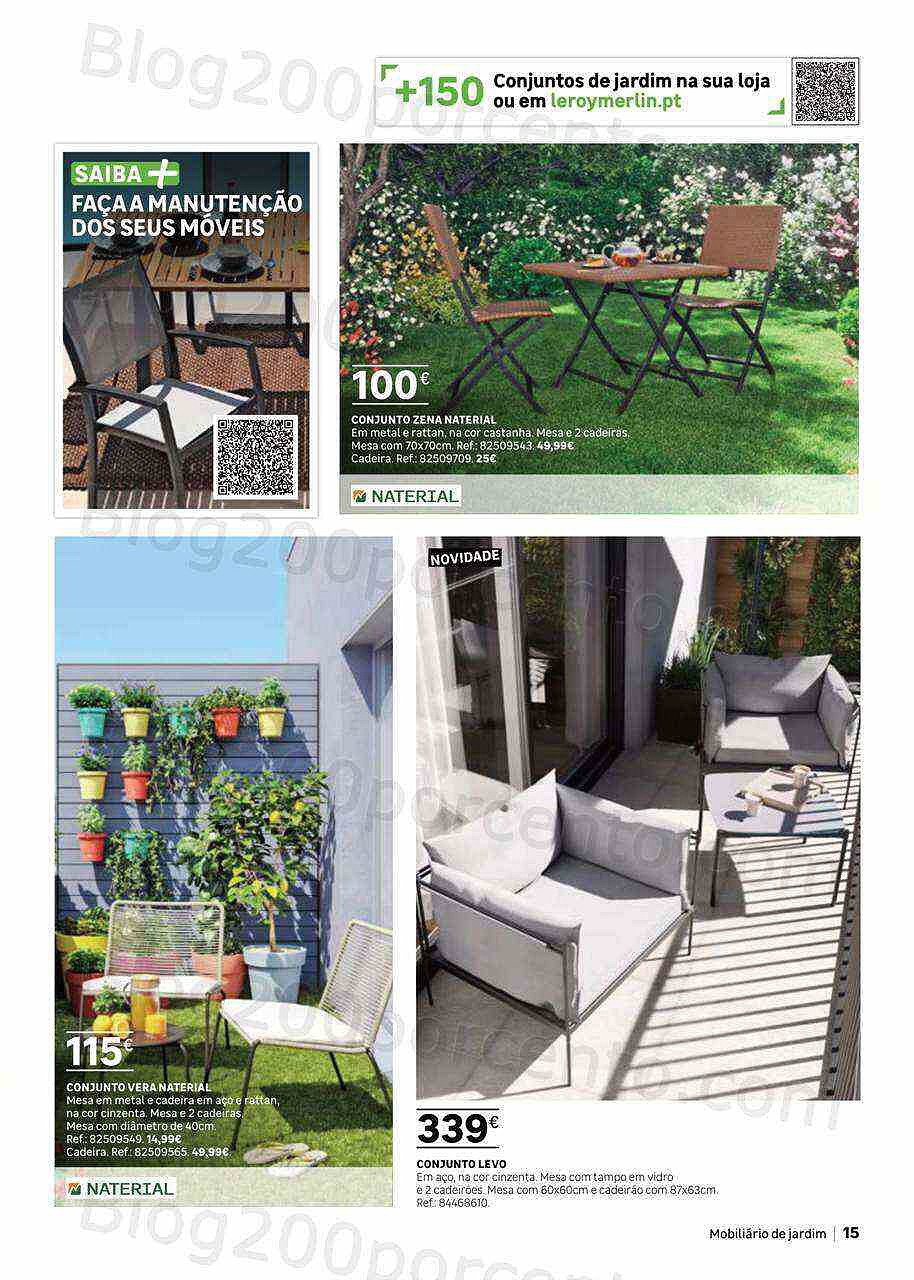 Antevisão Folheto LEROY MERLIN Verão Promoções de 6 maio a 6 julho