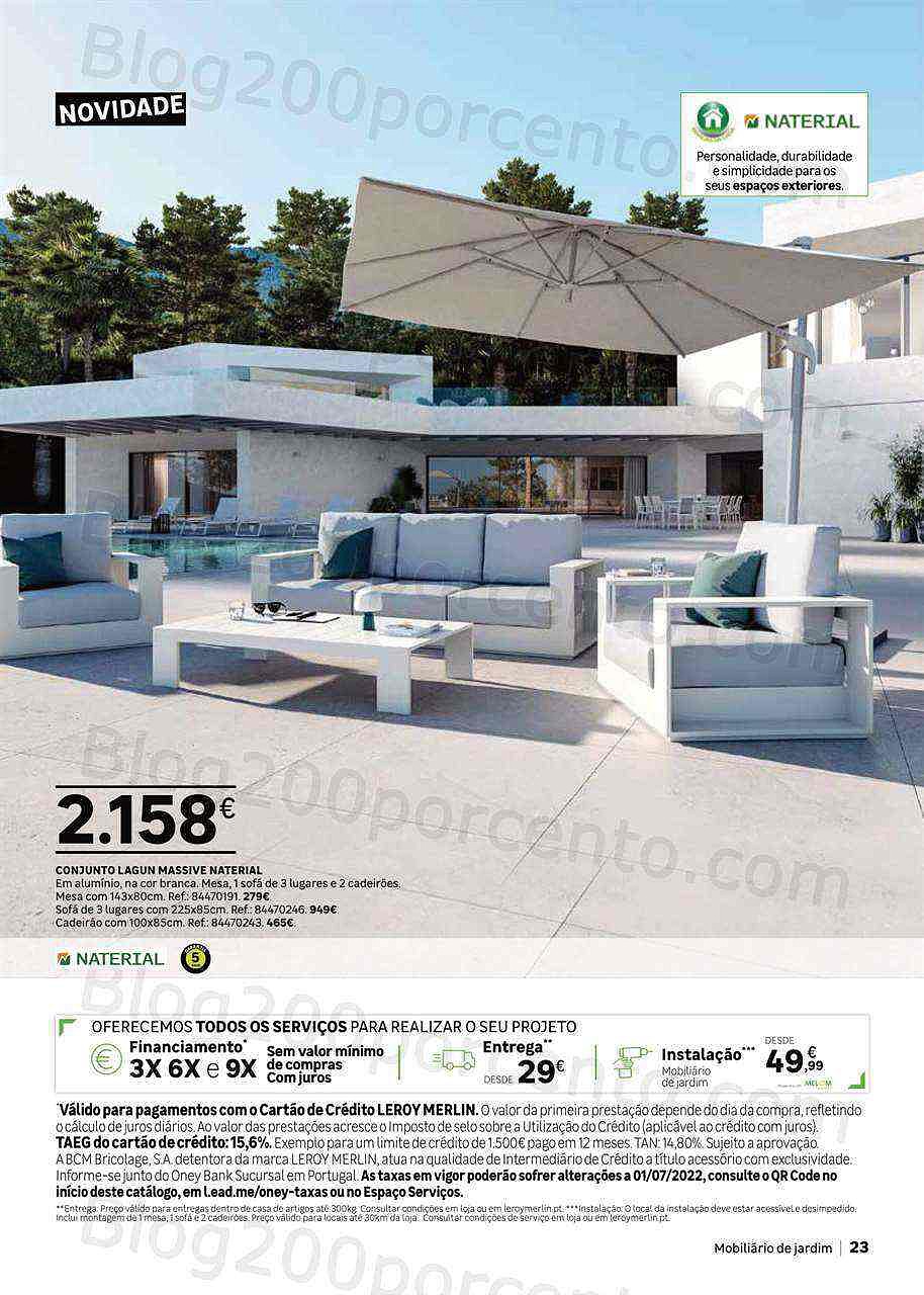 Antevisão Folheto LEROY MERLIN Verão Promoções de 6 maio a 6 julho