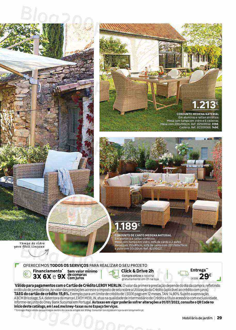 Antevisão Folheto LEROY MERLIN Verão Promoções de 6 maio a 6 julho