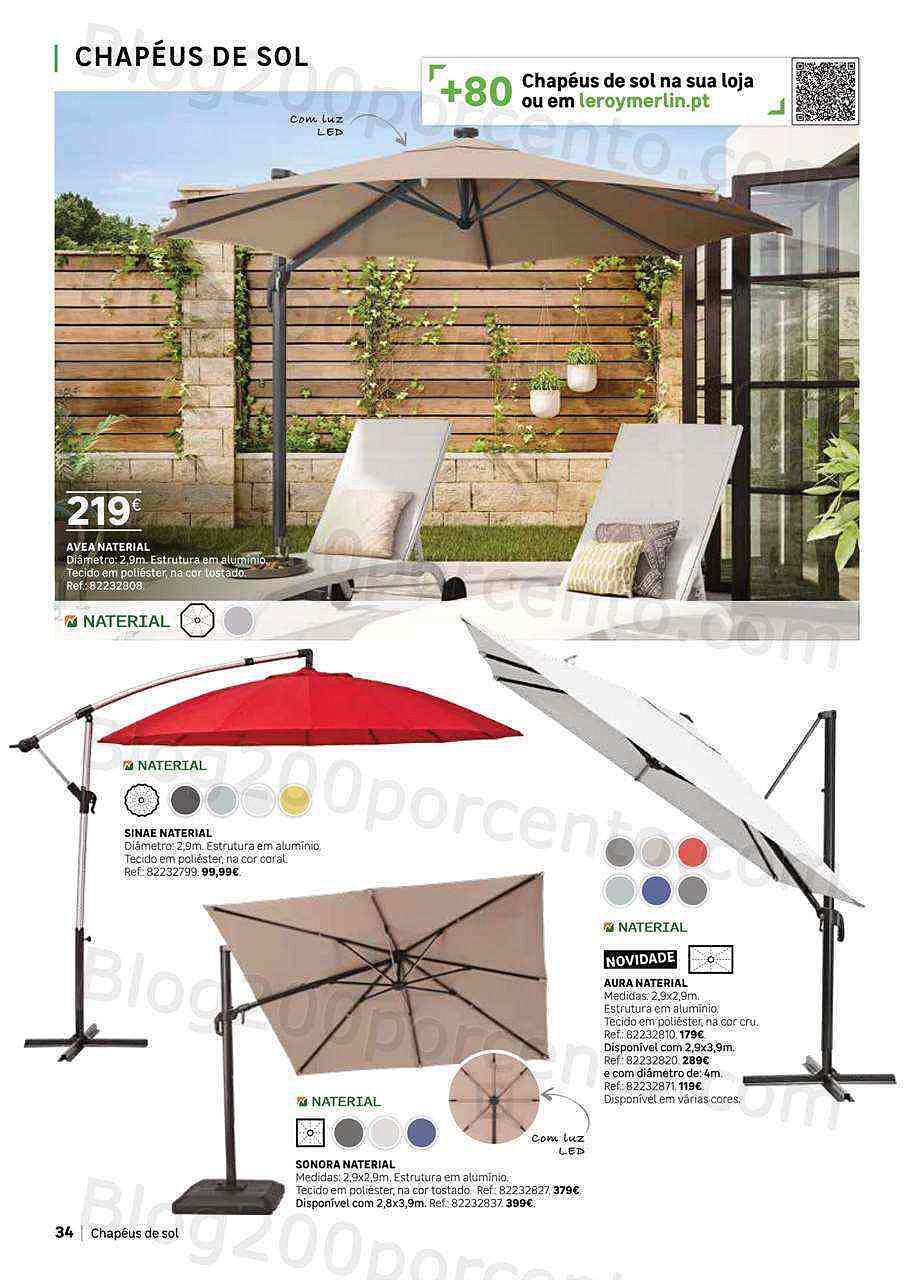 Antevisão Folheto LEROY MERLIN Verão Promoções de 6 maio a 6 julho