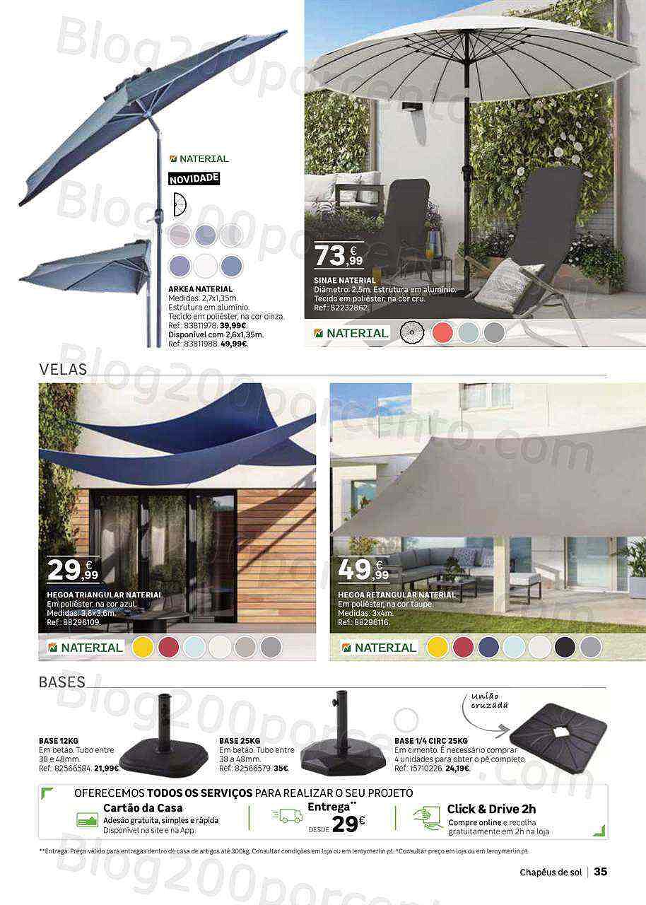 Antevisão Folheto LEROY MERLIN Verão Promoções de 6 maio a 6 julho