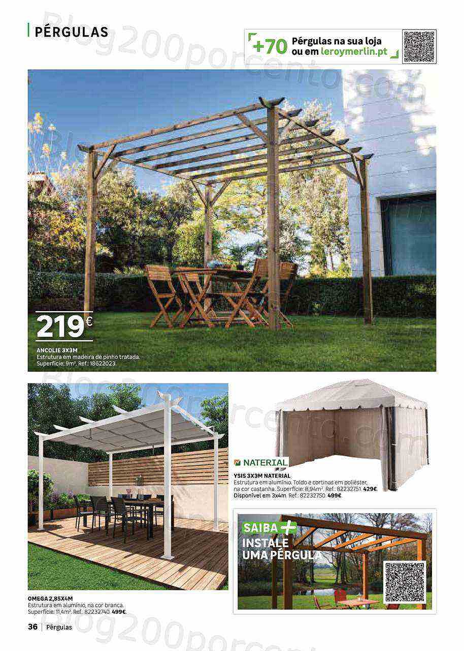 Antevisão Folheto LEROY MERLIN Verão Promoções de 6 maio a 6 julho