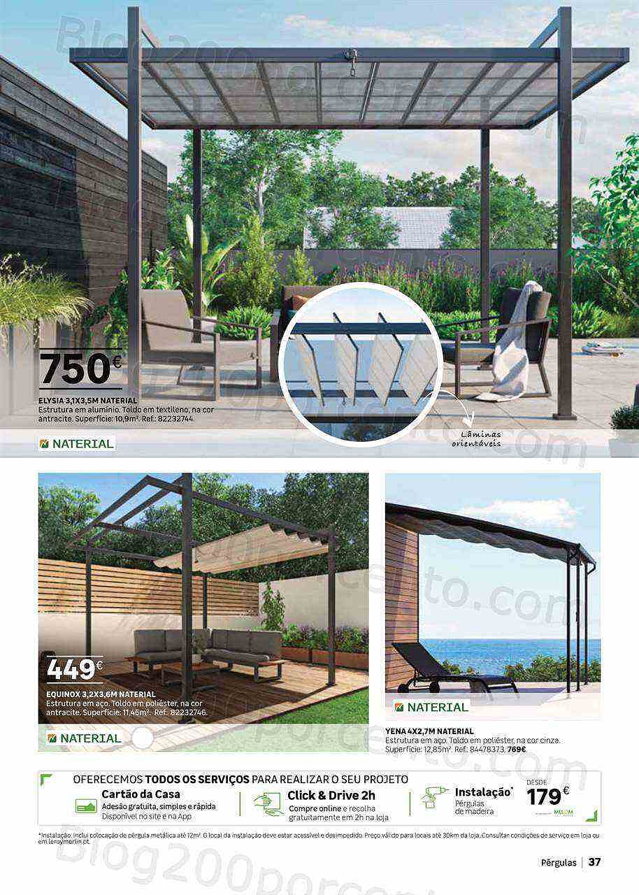 Antevisão Folheto LEROY MERLIN Verão Promoções de 6 maio a 6 julho