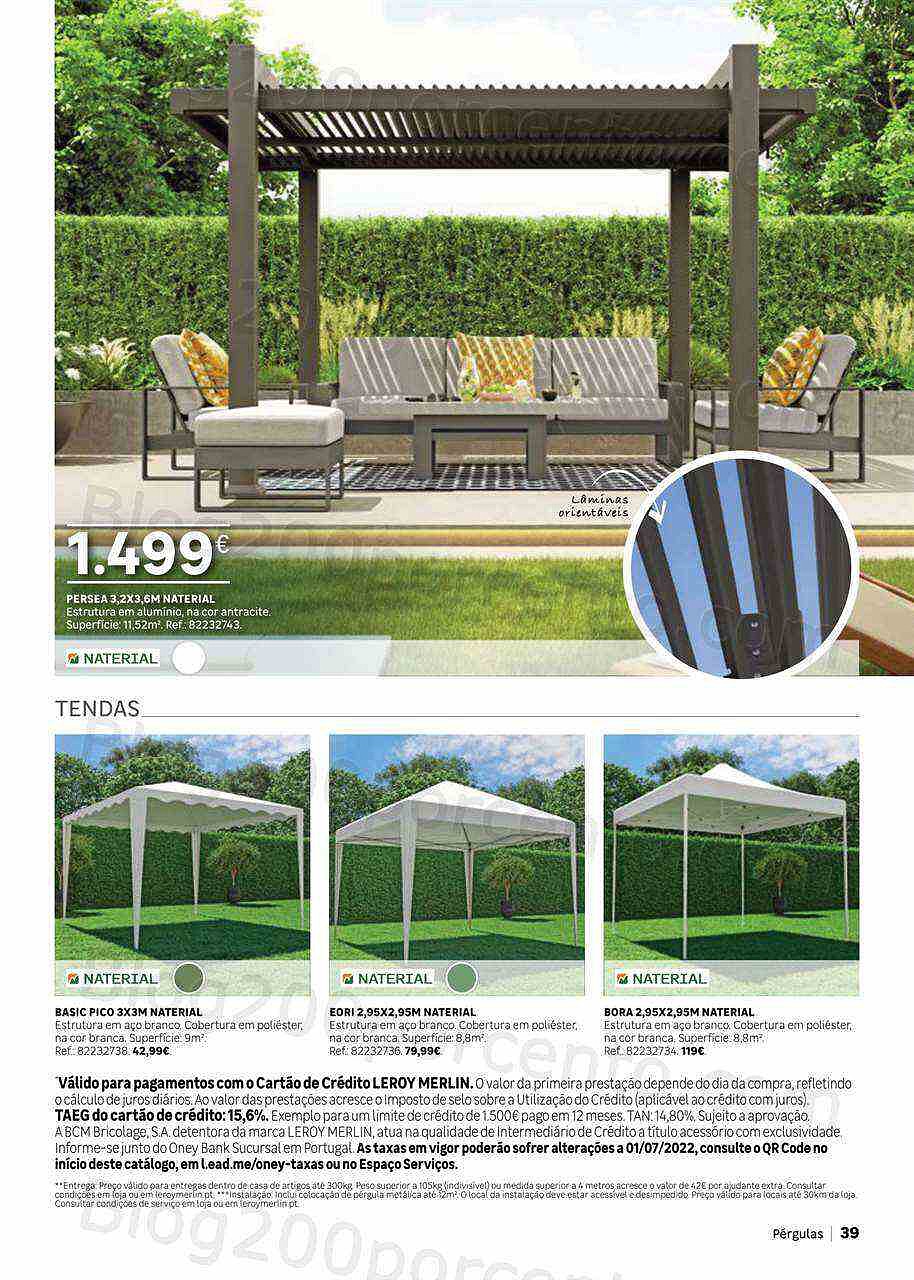 Antevisão Folheto LEROY MERLIN Verão Promoções de 6 maio a 6 julho
