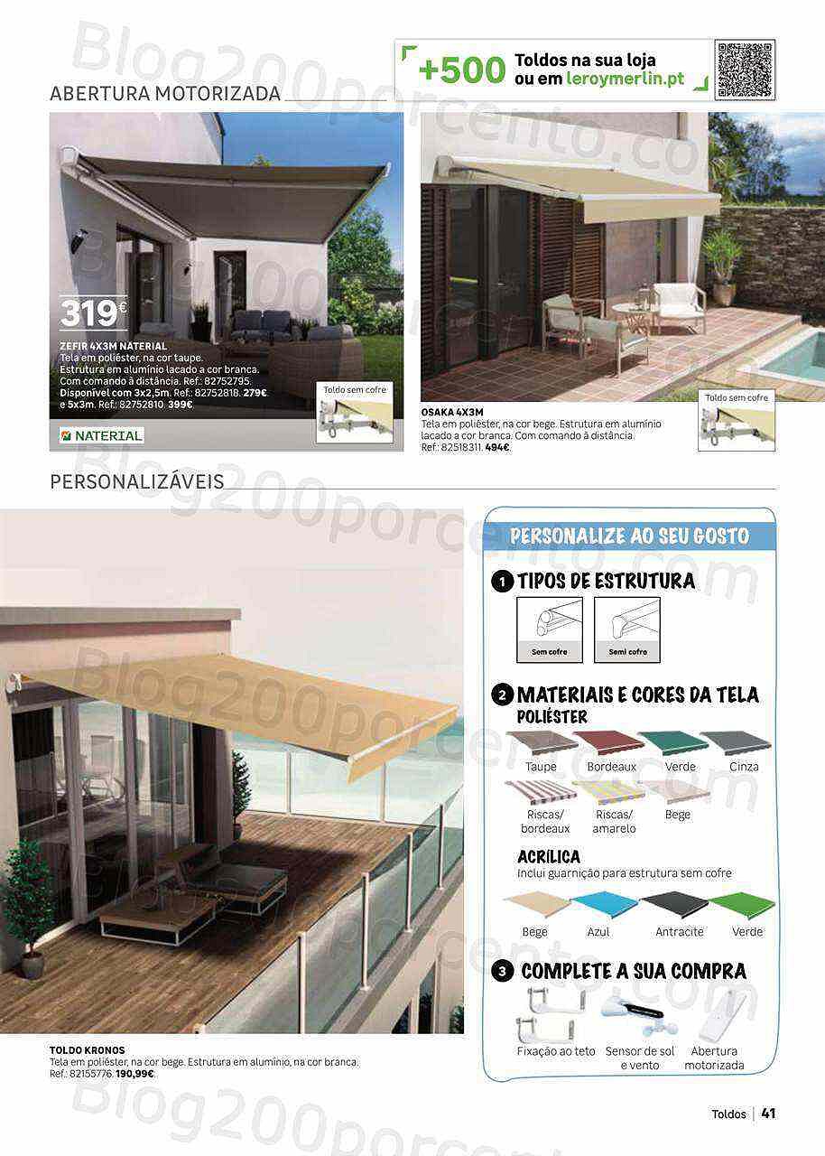 Antevisão Folheto LEROY MERLIN Verão Promoções de 6 maio a 6 julho