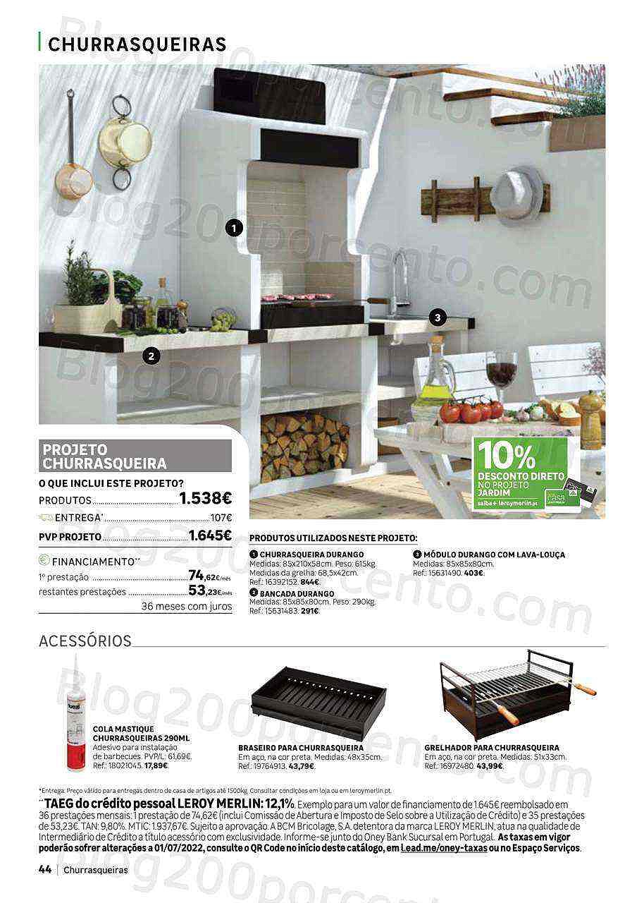 Antevisão Folheto LEROY MERLIN Verão Promoções de 6 maio a 6 julho