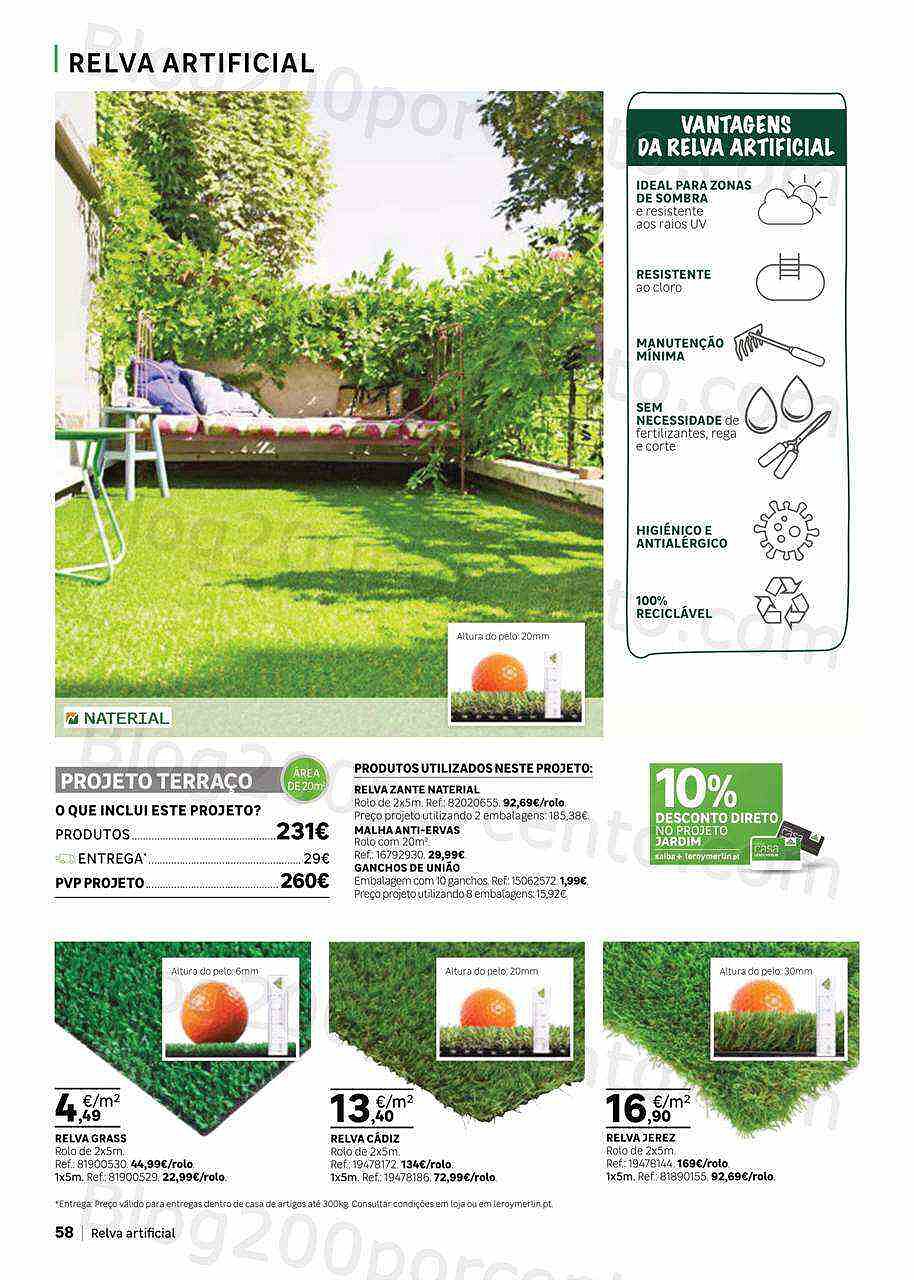 Antevisão Folheto LEROY MERLIN Verão Promoções de 6 maio a 6 julho