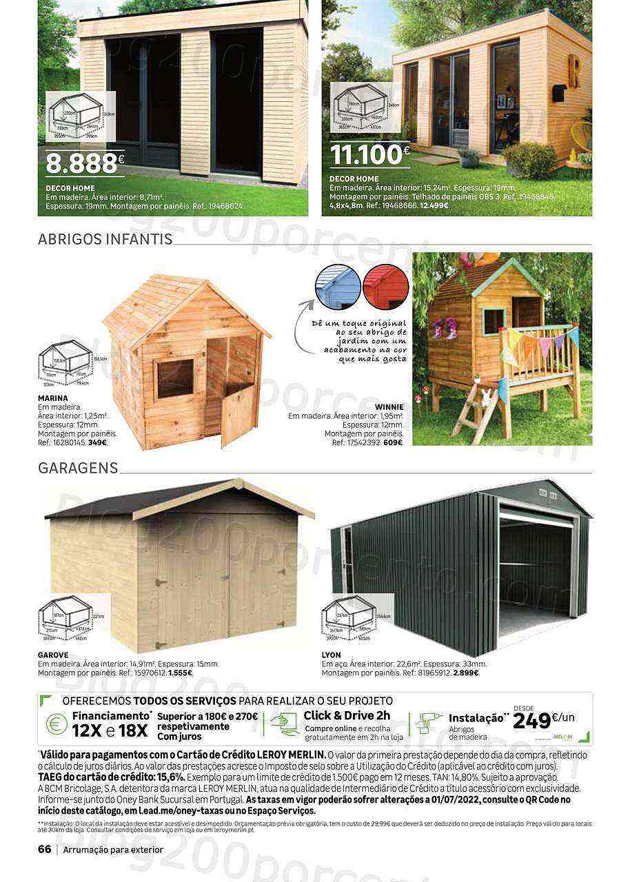 Antevisão Folheto LEROY MERLIN Verão Promoções de 6 maio a 6 julho