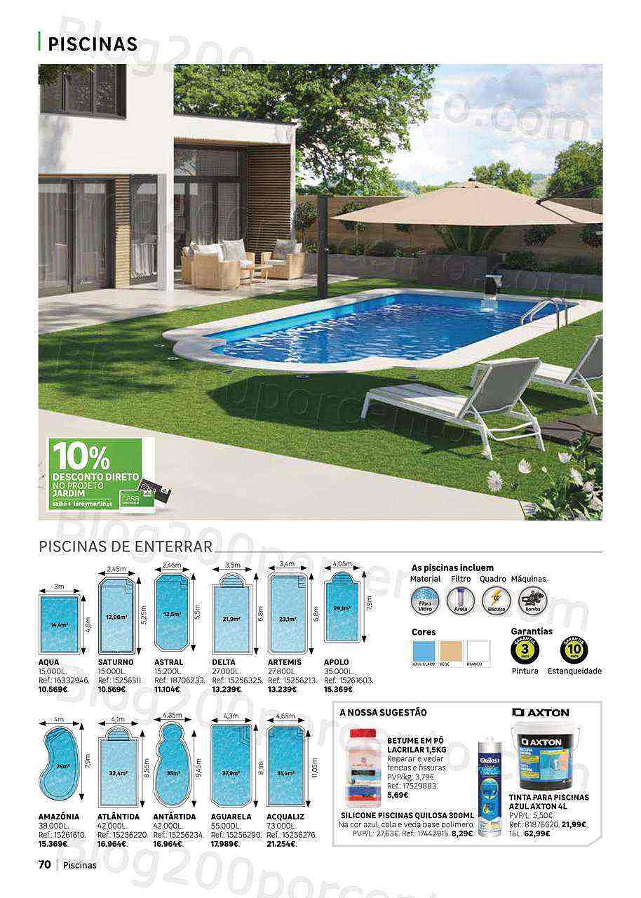 Antevisão Folheto LEROY MERLIN Verão Promoções de 6 maio a 6 julho