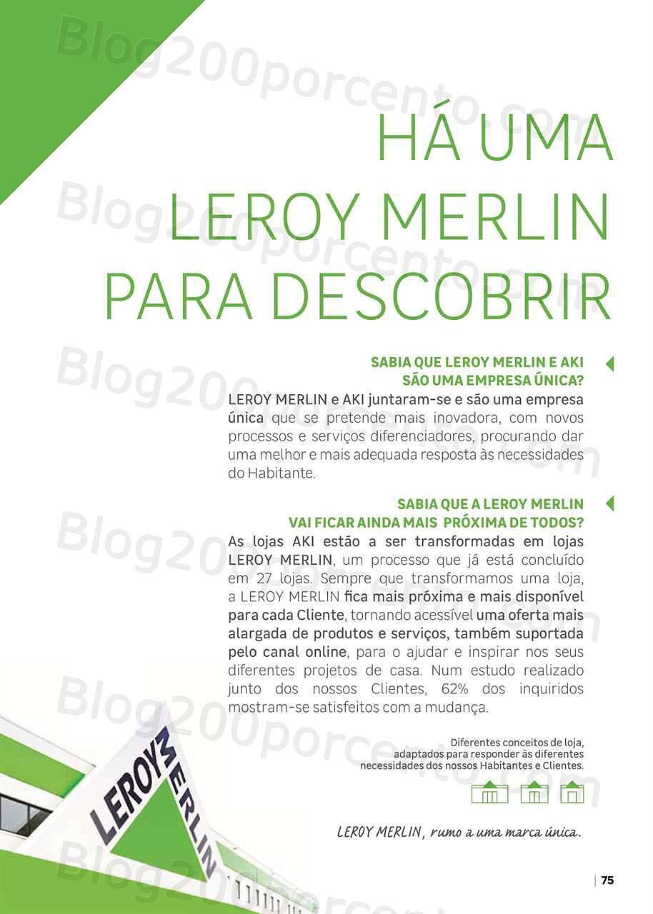Antevisão Folheto LEROY MERLIN Verão Promoções de 6 maio a 6 julho