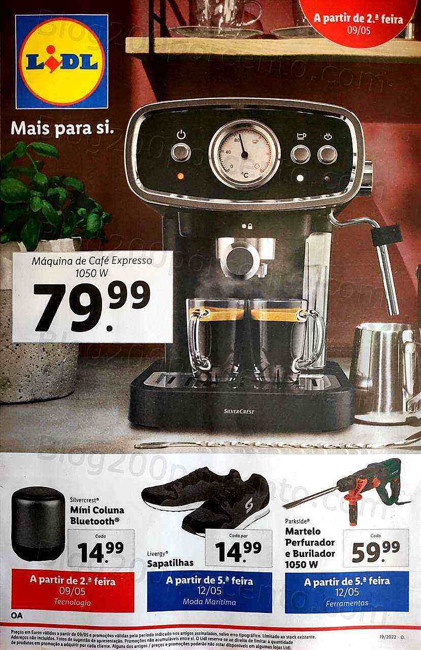 Antevisão Folheto LIDL Promoções de 9 a 15 maio