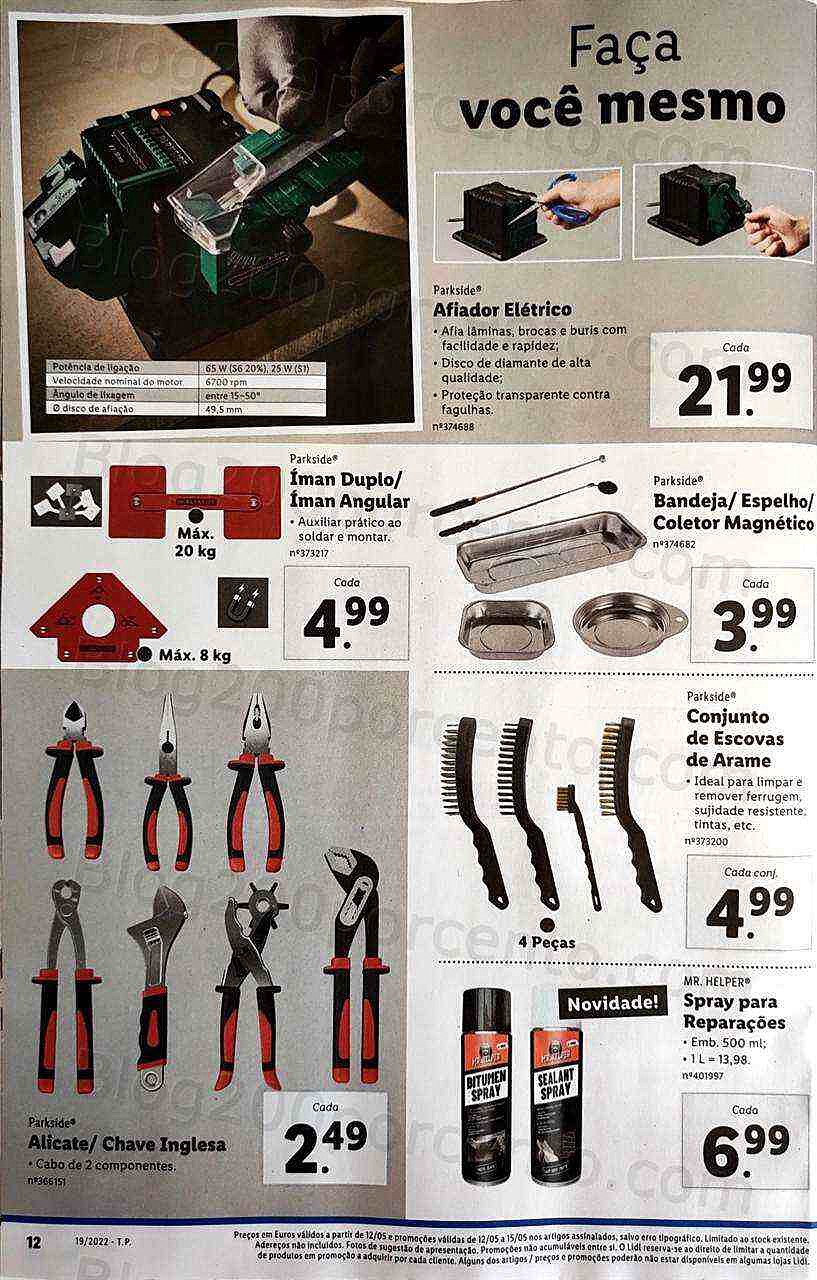 Antevisão Folheto LIDL Promoções de 9 a 15 maio