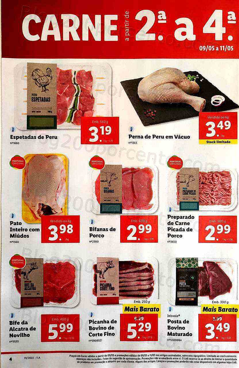 Antevisão Folheto LIDL Promoções de 9 a 15 maio