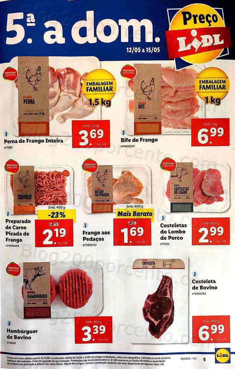 Antevisão Folheto LIDL Promoções de 9 a 15 maio