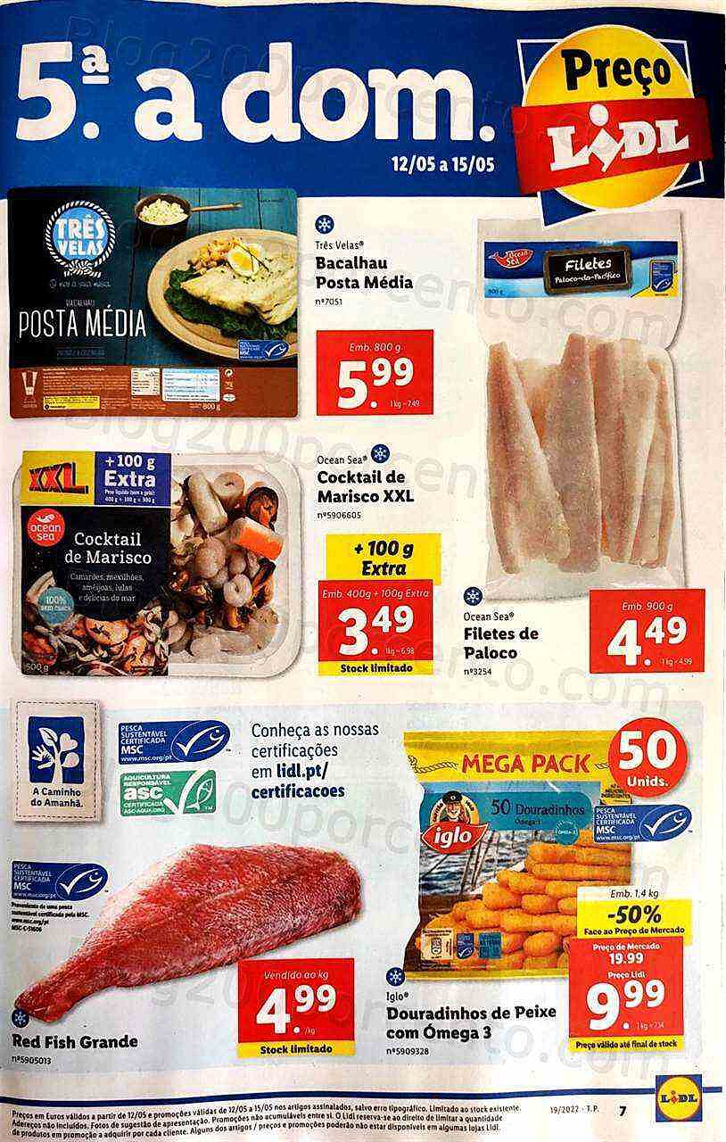 Antevisão Folheto LIDL Promoções de 9 a 15 maio
