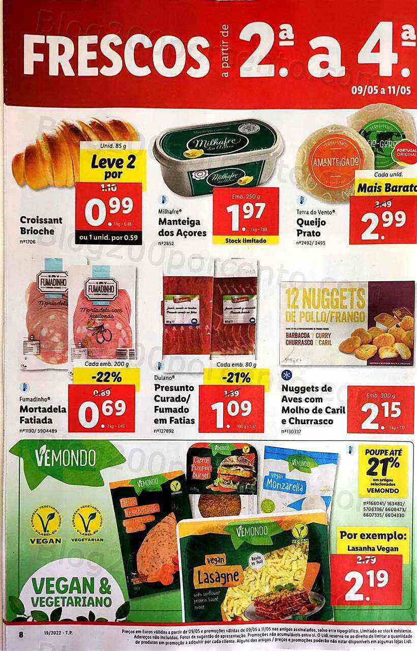 Antevisão Folheto LIDL Promoções de 9 a 15 maio