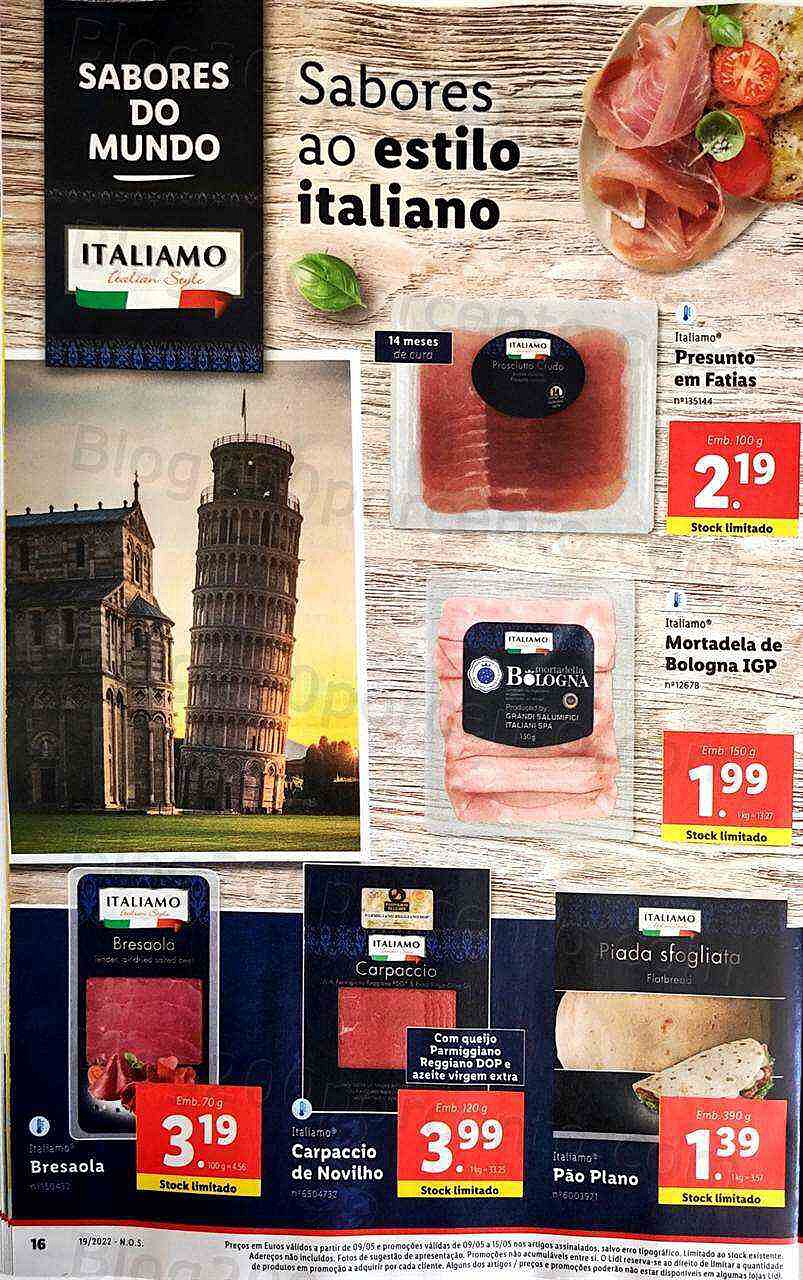 Antevisão Folheto LIDL Promoções de 9 a 15 maio