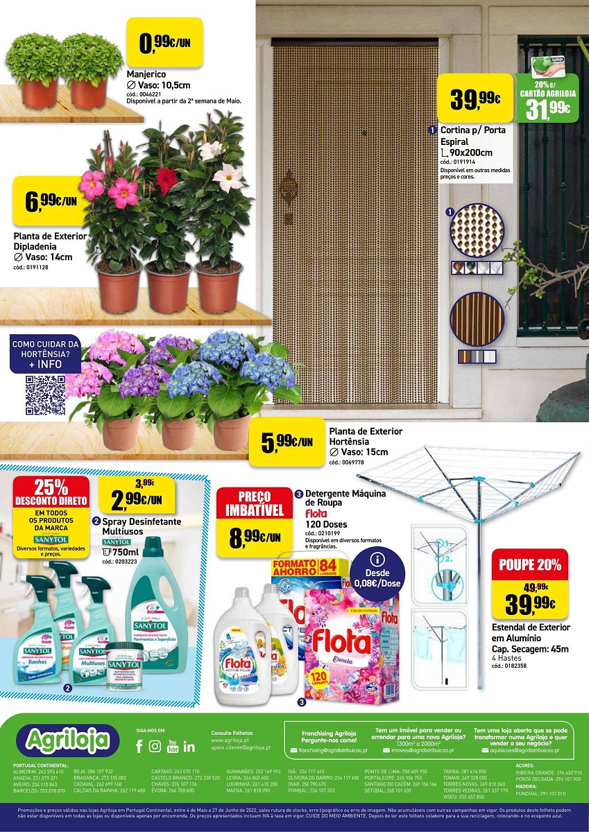 Antevisão Folheto AGRILOJA Verão