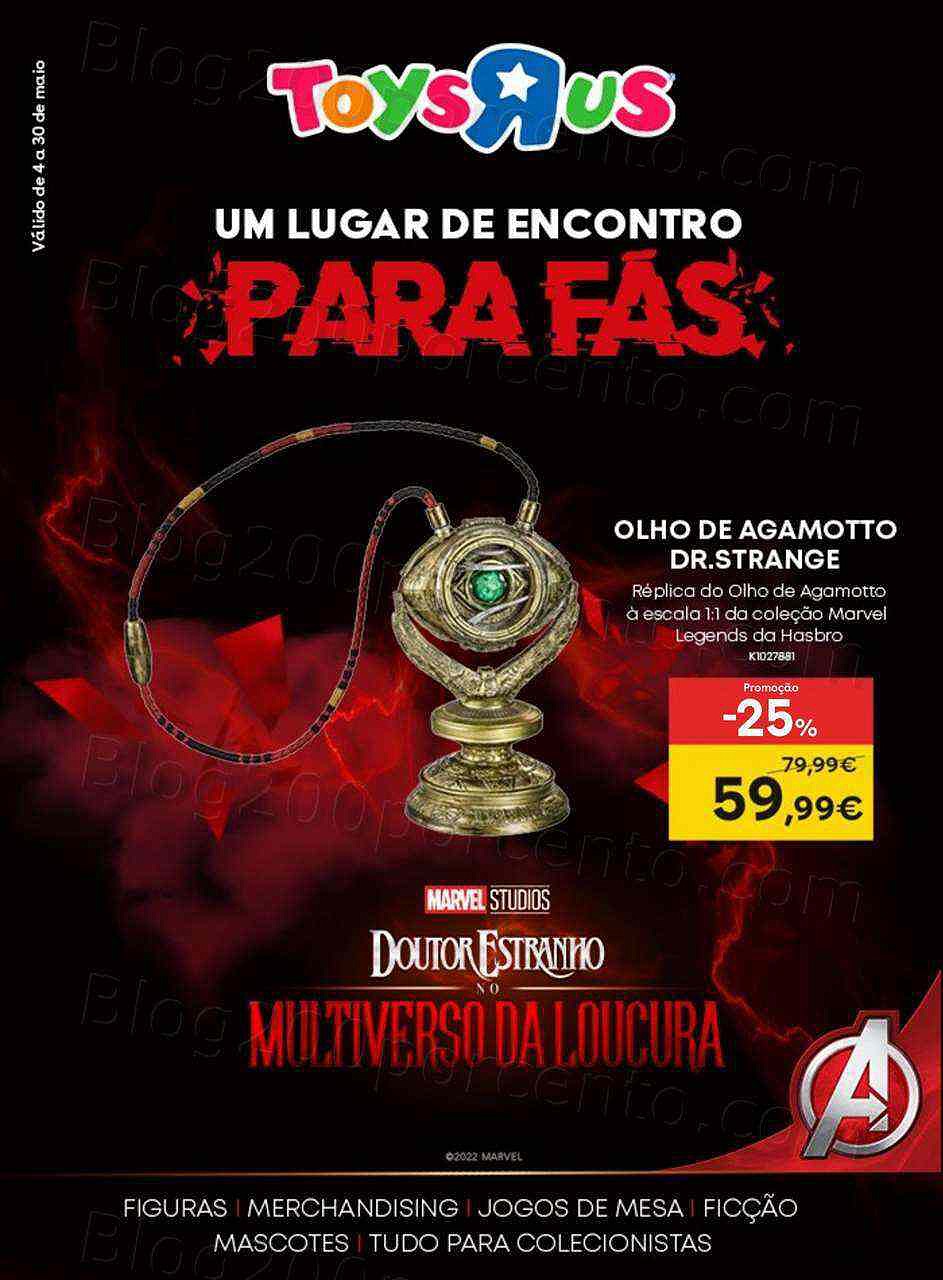 Antevisão Folheto TOYSRUS Promoções de 4 a 30 maio